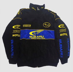 Retro “Black Subaru” Rally Jacket