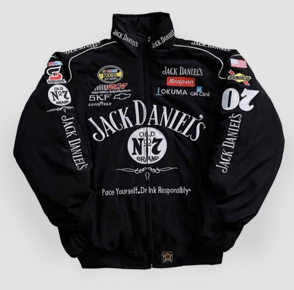 Retro “Jack Daniels” Rally Jacket