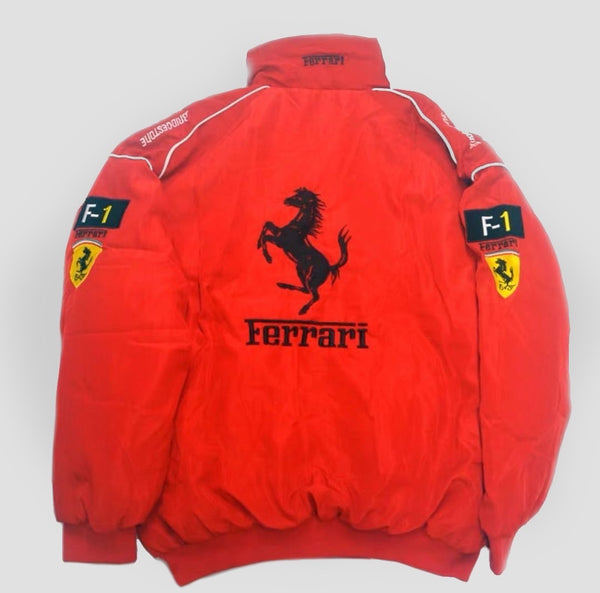 Retro “Red Ferrari” Rally Jacket
