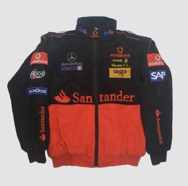 Retro “Red Mercedes” Rally Jacket