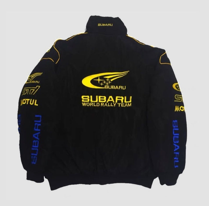 Retro “Black Subaru” Rally Jacket