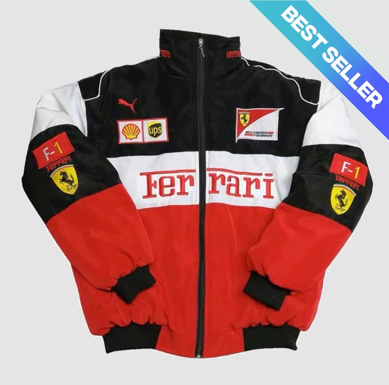 Retro “Ferrari” Rally Jacket